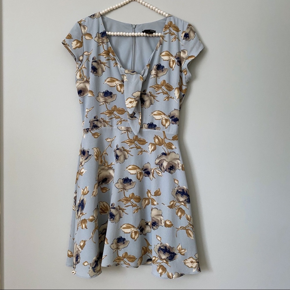 Aqua mini A line sundress size M
